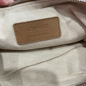 Lemaire croissant bag small tan colour